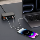 Porodo PowerGate Smart Charging Station [O] - موزع شحن - 6 منافذ للشحن السريع  - قوة 250 واط - كفالة 24 شهر