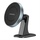 Porodo Dual Mount MagSafe Phone Holder - Black [O] - ستاند سيارة مناسب لجميع انواع الاجهزة - قاعدة لزق + فتحة تكييف - بورودو