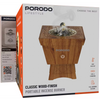 Porodo Lifestyle Classic Wood-Finish Portable Incense Burner [O] - مبخر الكتروني - شحن