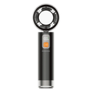Porodo Lifestyle ChilloFlex Rechargeable Cooling Fan with LED Display - Black [O] - مروحة متنقلة - سرعات مختلفة - برودو -  كفالة 12 شهر