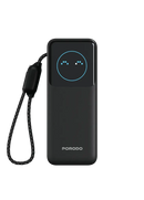 Porodo POLO II 20000mAh POWER BANK Built-in USB-C Cables - Black - بطارية متنقلة - بورودو - قوة 20000 + تايب سي - 1 منفذ تايب سي - 1 منفذ يو اس بي - قوة 100 واط - كفالة 12 شهر