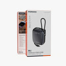 Porodo Bali 10000mAh Power Bank Built-in Lighting & USB-C Cable - Black - بطارية متنقلة - بورودو - قوة 10000 - سلك شاحن أيفون + تايب سي - 1 منفذ تايب سي - 1 منفذ يو اس بي - كفالة 12 شهر