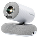 Porodo Lumacast Smart Full HD Projector Auto Focus & Keystone - White - بروجكتور متنقل - كفالة 12 شهر