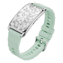 Porodo TrackFit Arc Smart Fitness Tracker With Silicone Strap Green [O] - سوار ذكي - متابعة الصحة + النشاط البدني - بورودو - كفالة 24 شهر