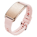 Porodo TrackFit Arc Smart Fitness Tracker With Silicone Strap Pink [O] - سوار ذكي - متابعة الصحة + النشاط البدني - بورودو - كفالة 24 شهر