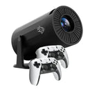 Porodo Gaming Projector with Controllers - Black - بروجكتور متنقل + يدات للتحكم - برودو - كفالة 12 شهر