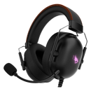 Porodo Gaming ALOMA Wired Gaming Headphones with Soft Over-Ear Foam Pads-Black [O] - سماعة رأس بلوتوث - بورودو - كفالة 12 شهر