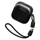 Powerology Bahamas 10000mAh Power Bank - Black - بطارية متنقلة - باورولجي - سعة 10 آلاف ملي امبير - مع سلك شاحن تايب سي - قوة 20 واط - كفالة 24 شهر