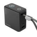 Powerology 15000mAh Mini Power Bank [O] - بطارية متنقلة سعة 15 الف - شاشة رقمية - قوة 45واط - باورولوجي - كفالة 12 شهر