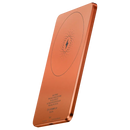 Powerology Ultra-Thin 5000mAh MagSafe Power Bank - Orange - بطارية متنقلة - باورولوجي - سعة 5000 - شحن لاسلكي ( ماغ سيف ) - كفالة 12 شهر