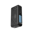 Powerology 27000mAh Solar Wireless Charging Power Bank PD 20W Black [O] - بطارية متنقلة سعة 27الف + شحن بالطاقة الشمسية - شحن لاسلكي  - قوة 20واط - باورولوجي - كفالة 24 شهر