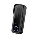 Powerology Smart Doorbell Camera - Black[O] -جرس باب لاسلكي + كاميرا + صوت سبيكر - باورولوجي - كفالة ٢٤ شهر