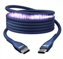 Statik MagStack Pro Magnetic 100w USB-C to C Cable 0.90C Navy [V] سلك شحن  تايب سي - الى تايب سي - طول0.90 سنتم
