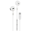 Powerology Type-C Connector Stereo Earphone(1.2m/4ft) - سماعة اذن - مع مايكروفون - تايب سي - كفالة 12 شهر
