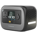 Powerology Pater III Portable Power Station 1200W-  255,000 mAh Gray [ O] - محطة الطاقة المحمولة  بقدرة 1200واط وسعة 255.000ملّي أمبير/ساعة – رمادي - كفالة 24 شهر