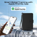 Promate Slim Leather Passport Holder with RFID Protection & Smart Tracking [BO] - محفظة لجواز السفر - مع خاصية التتبع