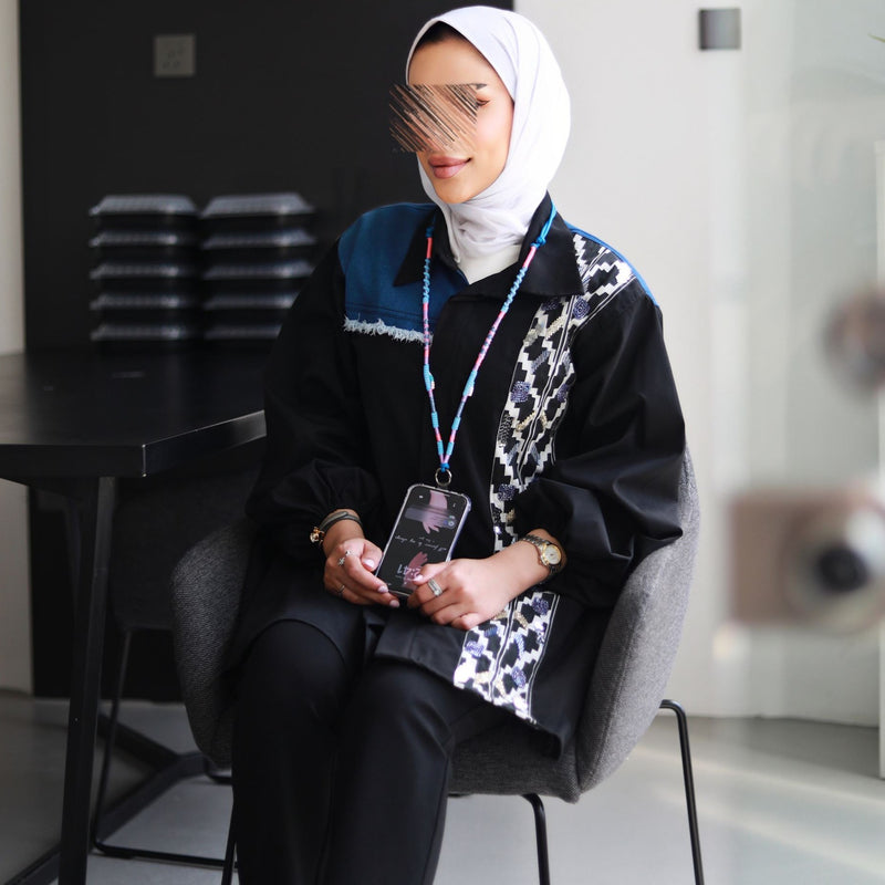 Happy-Nes - Easy Phone Strap - June Adjustable Strap - With or Without Case - خيط علاقة - صناعة يدوية تركية - يمكنكم اختيار مع كفر او بدون كفر فقط خيط علاقة