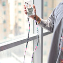 Happy-Nes - The Original Phone Strap - Pink Bunny Strap - With or Without Case - خيط علاقة - صناعة يدوية تركية - يمكنكم اختيار مع كفر او بدون كفر فقط خيط علاقة