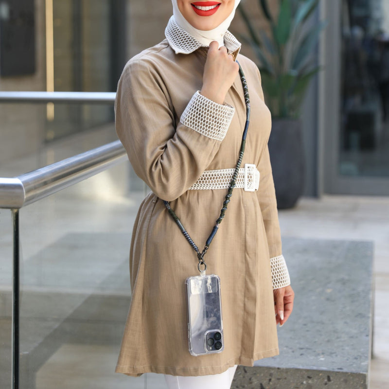 Happy-Nes - Trendy Standard Size Phone Straps - Spring Strap - With or Without Case - خيط علاقة - صناعة يدوية تركية - يمكنكم اختيار مع كفر او بدون كفر فقط خيط علاقة