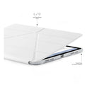 Pipetto Origami No.1 Case for iPad Pro 13" 2024 (White) [C] - كفر ايباد + ستاند + مكان للقلم