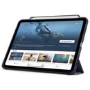 Pipetto Origami No.3 Pencil Case for iPad Air 13" 2024 (Dark Blue) [C] - كفر ايباد + ستاند + مكان للقلم
