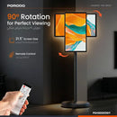 Porodo Surf 21.5” Portable Smart Monitor [O] - شاشة عرض بورودو - قابلة للشحن - مقاس 21.5 بوصة بسعة بطارية 27000 مللي أمبير - رمادي