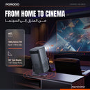 Porodo Lifestyle Gobo Portable Air projector - Grey - بروجكتور متنقل + بطارية تدوم حتى 2 ساعة شغل متواصل - كفالة 24 شهر