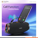 Porodo Soundtec Nancy Portable Stereo Speaker TWS Pairing-Black [O] - سبيكر - برودو - كفالة 24 شهر