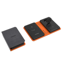 Porodo 8000mAh Folding 4-Device Charger - Black - باور بانك وايرلس -4 في 1 يدعم الشحن السريع - سعة 8000 مللي امبير - قابل للطي - حجمه صغير - بورودو كفالة 24 شهر