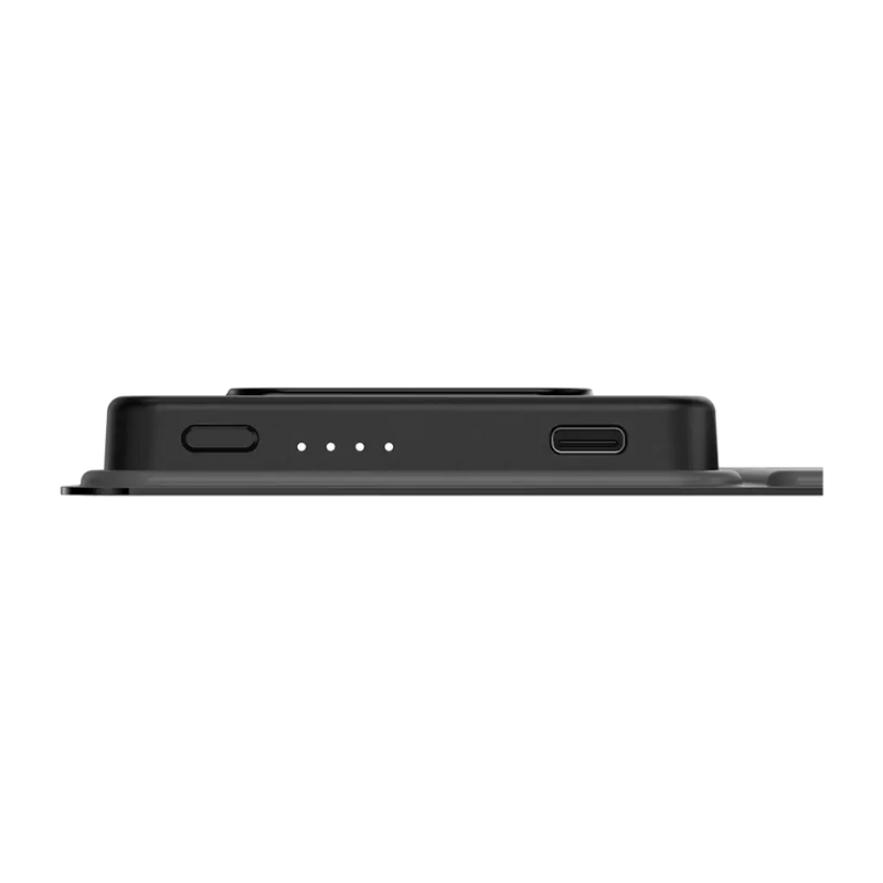 Porodo 8000mAh Folding 4-Device Charger - Black - باور بانك وايرلس -4 في 1 يدعم الشحن السريع - سعة 8000 مللي امبير - قابل للطي - حجمه صغير - بورودو كفالة 24 شهر