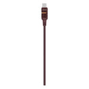 Porodo Arcano 60W USB-C to USB-C Cable with Ambient LED - Burgundy -  سلك شحن - بورودو - تايب سي الي  تايب سي - طول 1.2 متر - قوة 60 واط - كفالة 12 شهر