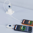 Porodo Auto Release Smart Auto-Cutoff Charging Adapter - Silver - محول شحن سريع مع خاصية الإيقاف التلقائي. - قوة 100 واط - بورودو - كفالة 12 شهر
