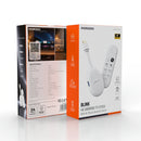 Porodo BLINK 4K Android TV Stick With Air Mouse Remote Control-White [O] - جهاز تلفزيون ترفيهي - برودو
