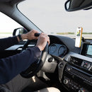 Porodo Clavomag Adjustable Magsafe Car Mount - Black  - ستاند سيارة للشاشة - دوران 360 درجة - ماغ سيف