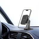 Porodo Dual Mount Magnetic Phone Holder - Black [O]- ستاند سيارة مناسب لجميع انواع الاجهزة - مغناطيس - قاعدة لزق + فتحة تكييف - بورودو