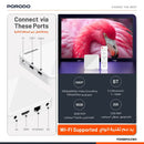 Porodo Echobox Android TV Box  [O] - جهاز تلفزيون ترفيهي - برودو