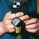 Porodo Findora Rechargeable Smart Tag with Real-Time Tracking & Alert System - Black [O] - قطعة تتبع مستلزماتكم الشخصية - معتمدة من ابل - كفالة 24 شهر