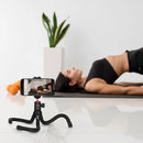Porodo Flexible Tripod Stand - Black [O] - ستاند ترايبود متنقل للهاتف او الكاميرا - بورودو - متعدد الارتفاعات والزوايا