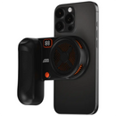Porodo Gaming Arcticchill Magnetic Phone Cooler With Ultra-Quiet Fan - Black/Orange [O] - ستاند تبريد للهاتف مع مروحة - متوافقة مع جميع الاجهزة ماغ سيف
