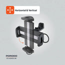 Porodo HS03 Universal Adjustable Tablet & Phone Mount - Black - ستاند مكتبي - بورودو - متعدد الاوضاع - جميع انواع الايباد