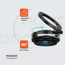 Porodo HS05 Vacuseal MagSafe Magnetic Mount - Black - ستاند سيارة مناسب لجميع انواع الاجهزة - شفط - ماغ سيف - بورودو