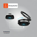 Porodo HS05 Vacuseal MagSafe Magnetic Mount - Black - ستاند سيارة مناسب لجميع انواع الاجهزة - شفط - ماغ سيف - بورودو