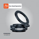 Porodo HS05 Vacuseal MagSafe Magnetic Mount - Black - ستاند سيارة مناسب لجميع انواع الاجهزة - شفط - ماغ سيف - بورودو