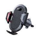 Porodo ABS+Silicone 360 Degree Rotatable Universal Car Mount - Black [O]- ستاند سيارة مناسب لجميع انواع الاجهزة - ذراع طويل - بورودو