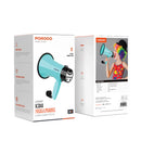 Porodo Kids Megaphone - Sky Blue [O] - ميكروفون - مكبر صوت للأطفال - بورودو - كفالة 24 شهر