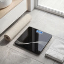 Porodo Lifestyle Somafit Digital Weight Scale with High-Precision Sensors & Tempered Glass Platform Black [O] - ميزان الصحة الذكي - برودو  - كفالة 24 شهر
