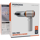 Porodo Lifestyle Dual Mode Air Duster & Vacuum LFS042 - Black  [O] - منفاخ الهواء والمكنسة الكهربائية للسيارة - برودو - كفالة 24 شهر
