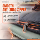 Porodo Lifestyle Lightweight Sleeping Bag with Storage Pouch-Black  [O] - كيس نوم حراري - بورودو