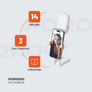 Porodo Lifestyle LumiSnap Foldable RGB Fill Light with Phone Stand - BLACK - اضاءة - للتصوير - ستاند للتليفون - بورودو - اضاءات مختلفة