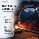 Porodo Lifestyle Splash-Resistant Sleeping Bag Burgundy [O] - كيس نوم حراري - بورودو